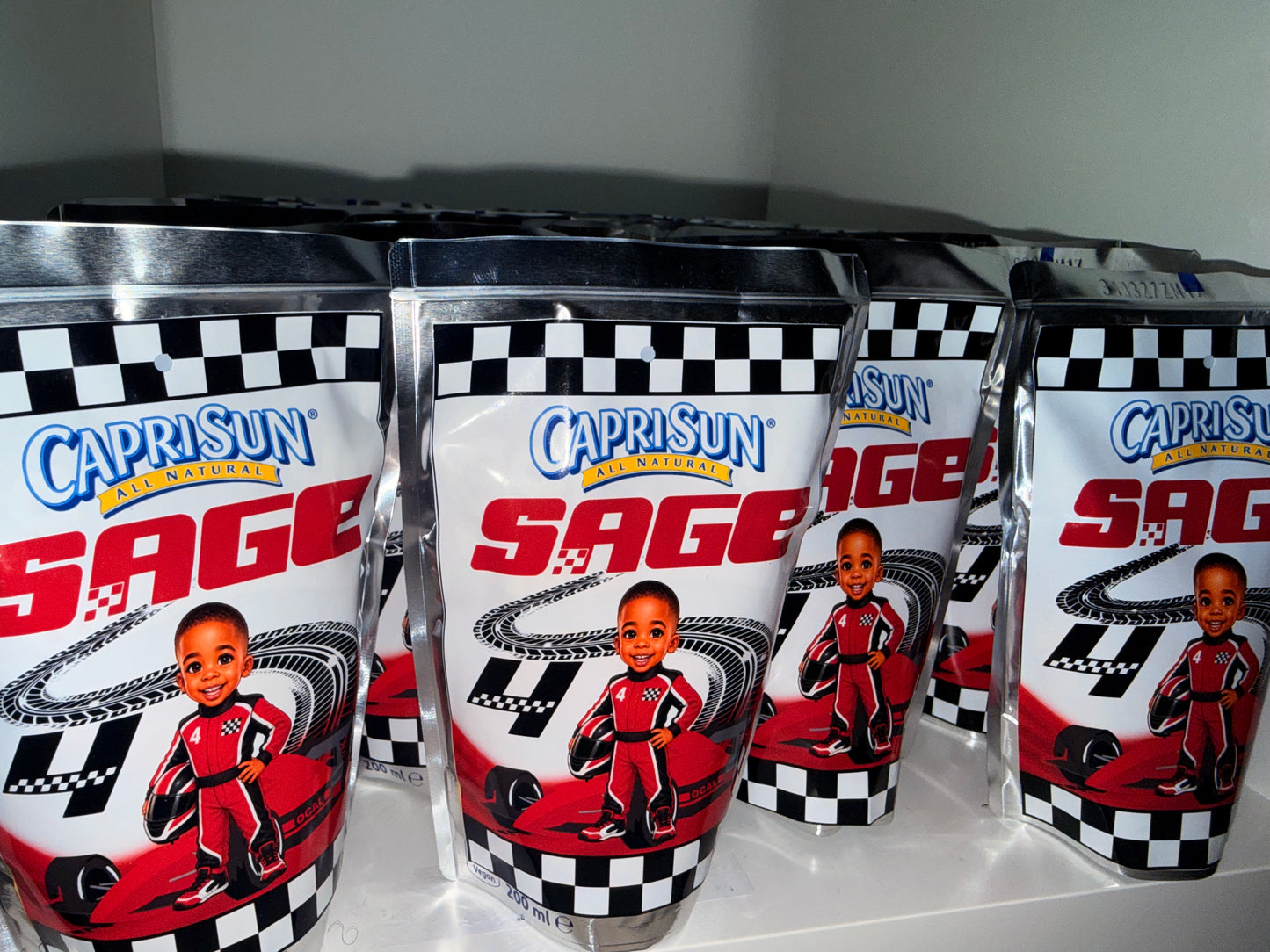 Gepersonaliseerde drinkpakjes