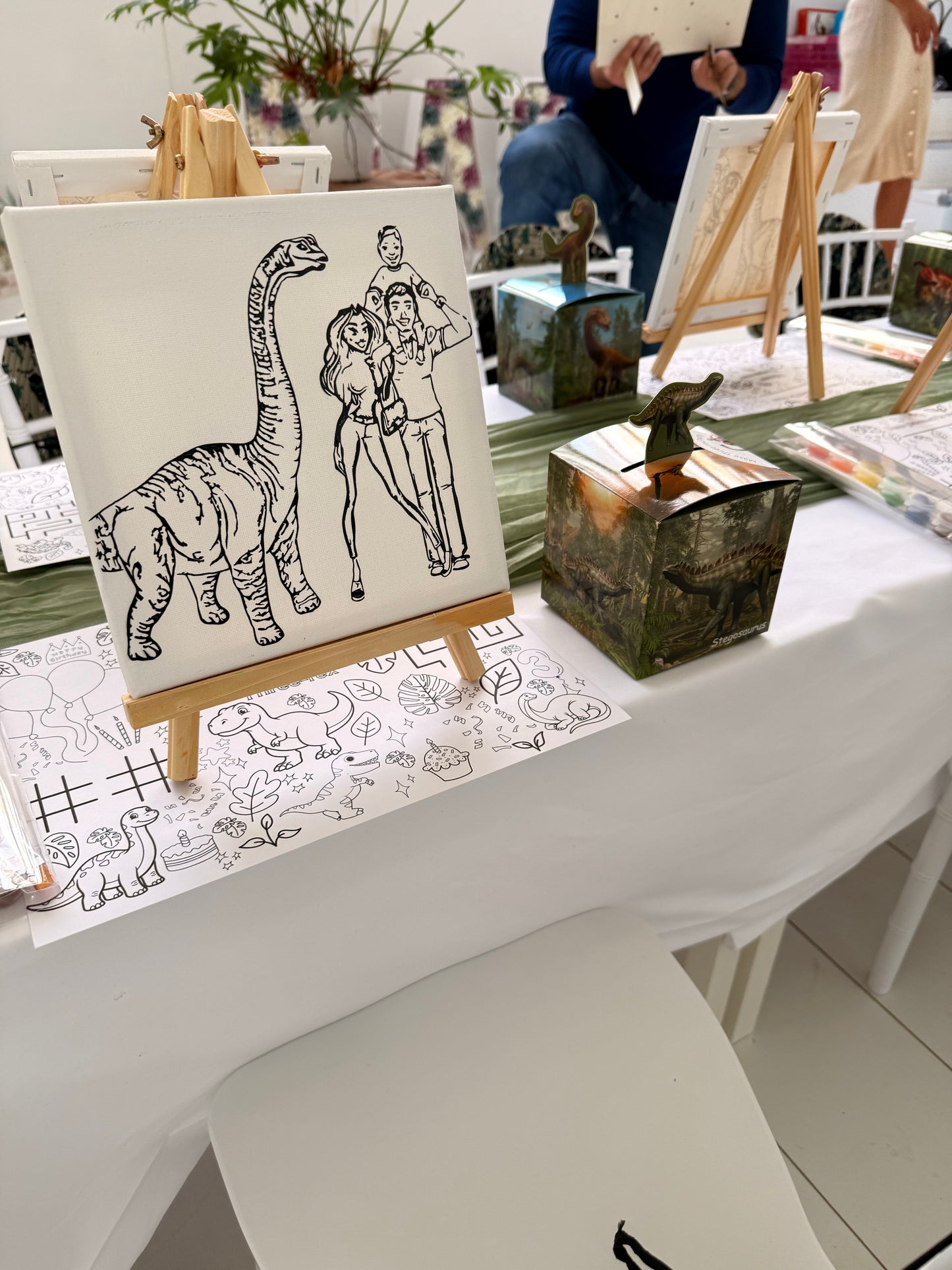 Kids Paint Table