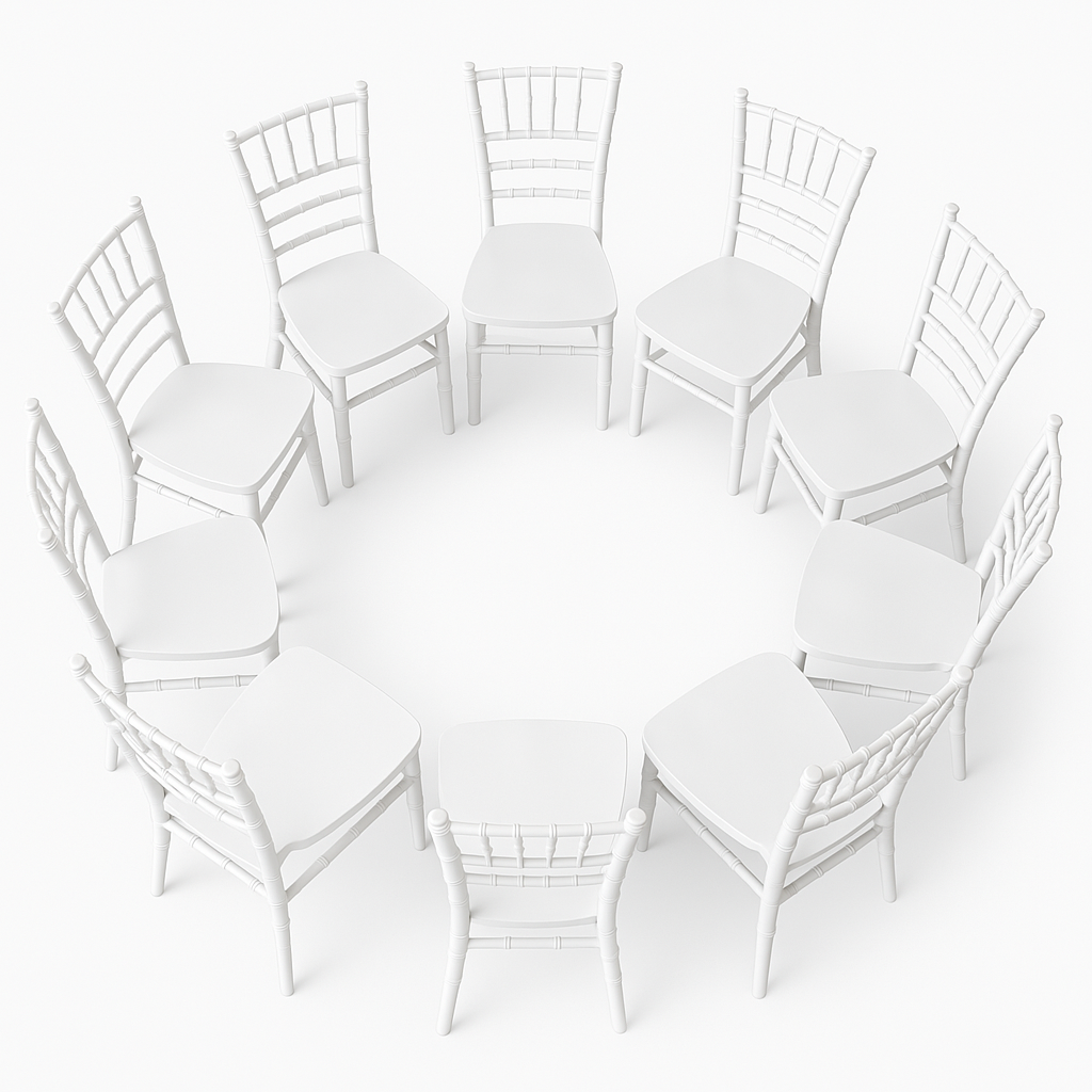 Napoleon stoelen kids (10 stuks)