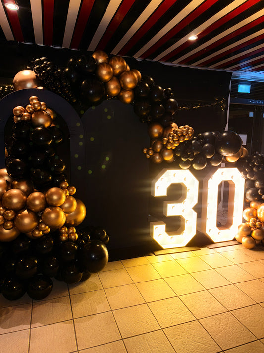 Ballonboog XL met Backdrops