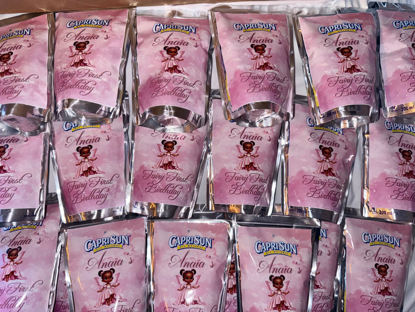 Gepersonaliseerde drinkpakjes